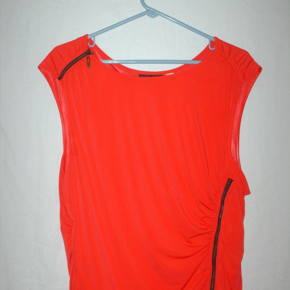 Beautiful red Mark Zunino dress size XL - Picture 2 of 7